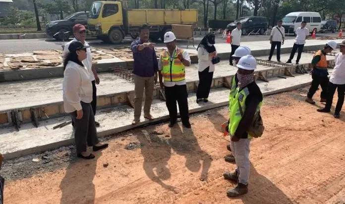 Pelebaran Jalan Arteri dari Batu Ampar hingga Batu Besar