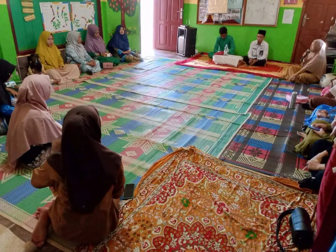 Rudi Berikan Tarhib Ramadhan Bersama Guru TK Al-Quran Tarempa