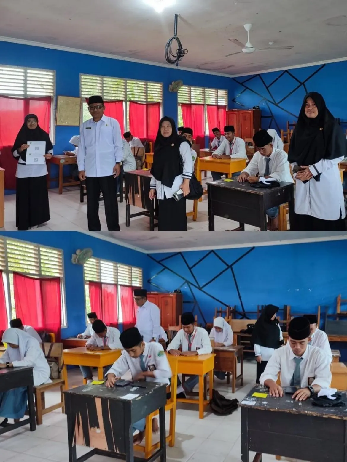 MAN 1 NATUNA LAKSANAKAN ASESMEN MADRASAH TAHUN AJARAN 2022/2023