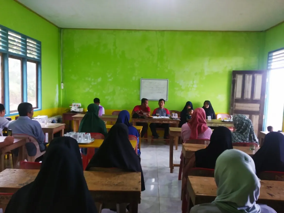 MTs Miftahunnajah Mengadakan Rapat PORMATS KE-VII dengan Wali Murid.