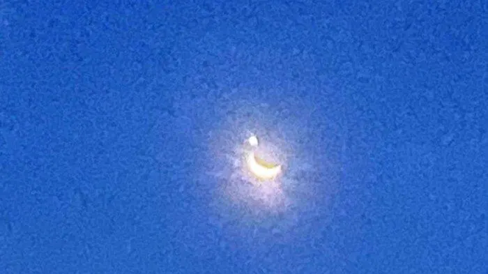 Pemandangan langit Kota Batam