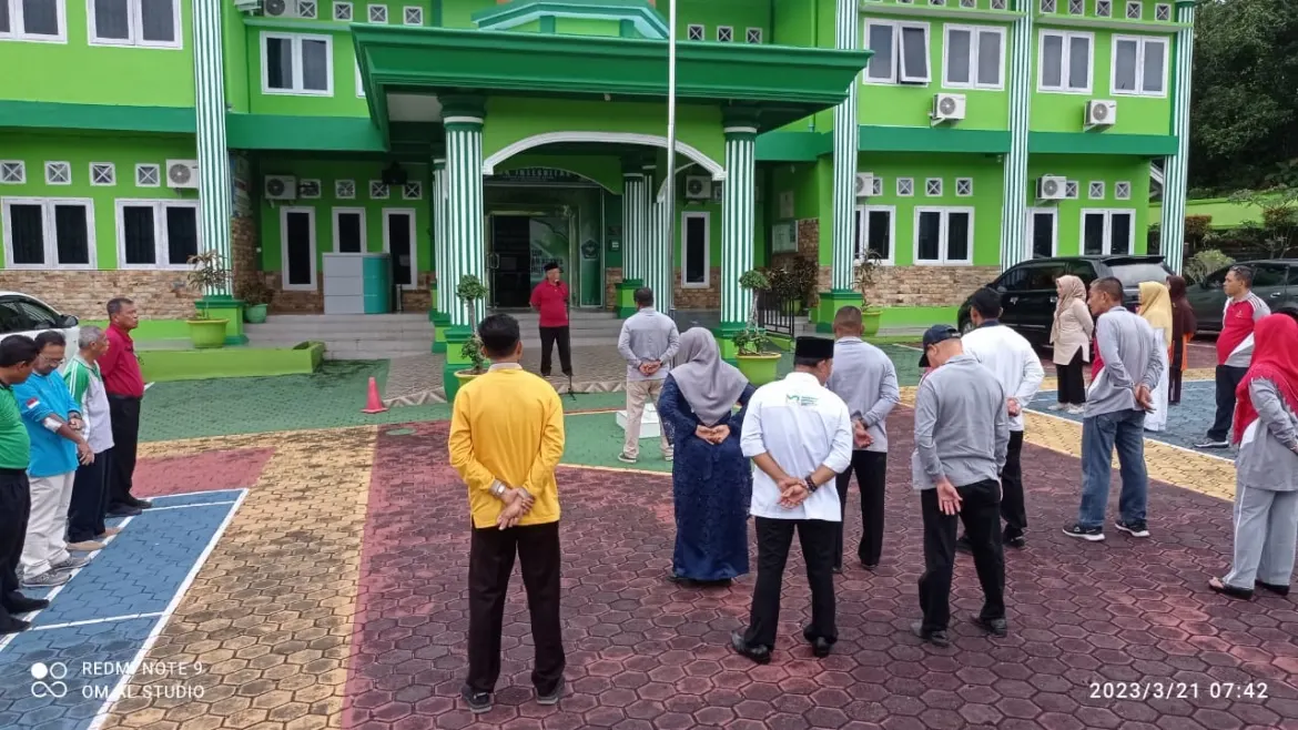 H. Zahid Beri Amanat Dalam Apel Pagi Akhir Sebelum Ramadhan