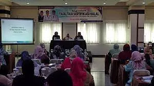 PRODUK HARUS BERSERTIFIKASI HALAL DI 2024, DISDAGIN TANJUNGPINANG FASILITASI 90 PELAKU IKM