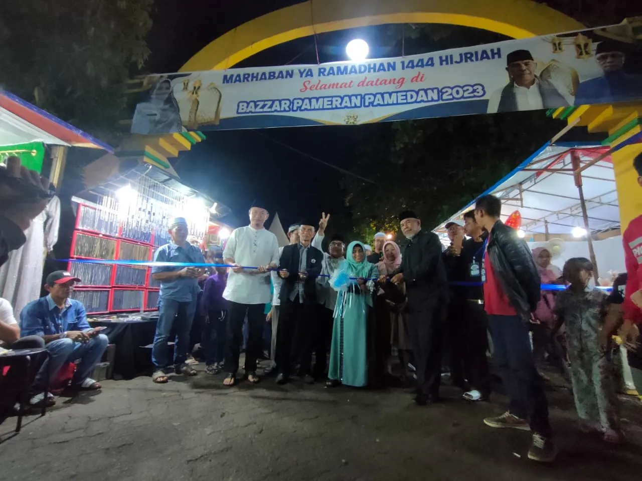 RESMIKAN BAZAR RAMADHAN, RAHMA AJAK WARGA RAMAI-RAMAI BERKUNJUNG