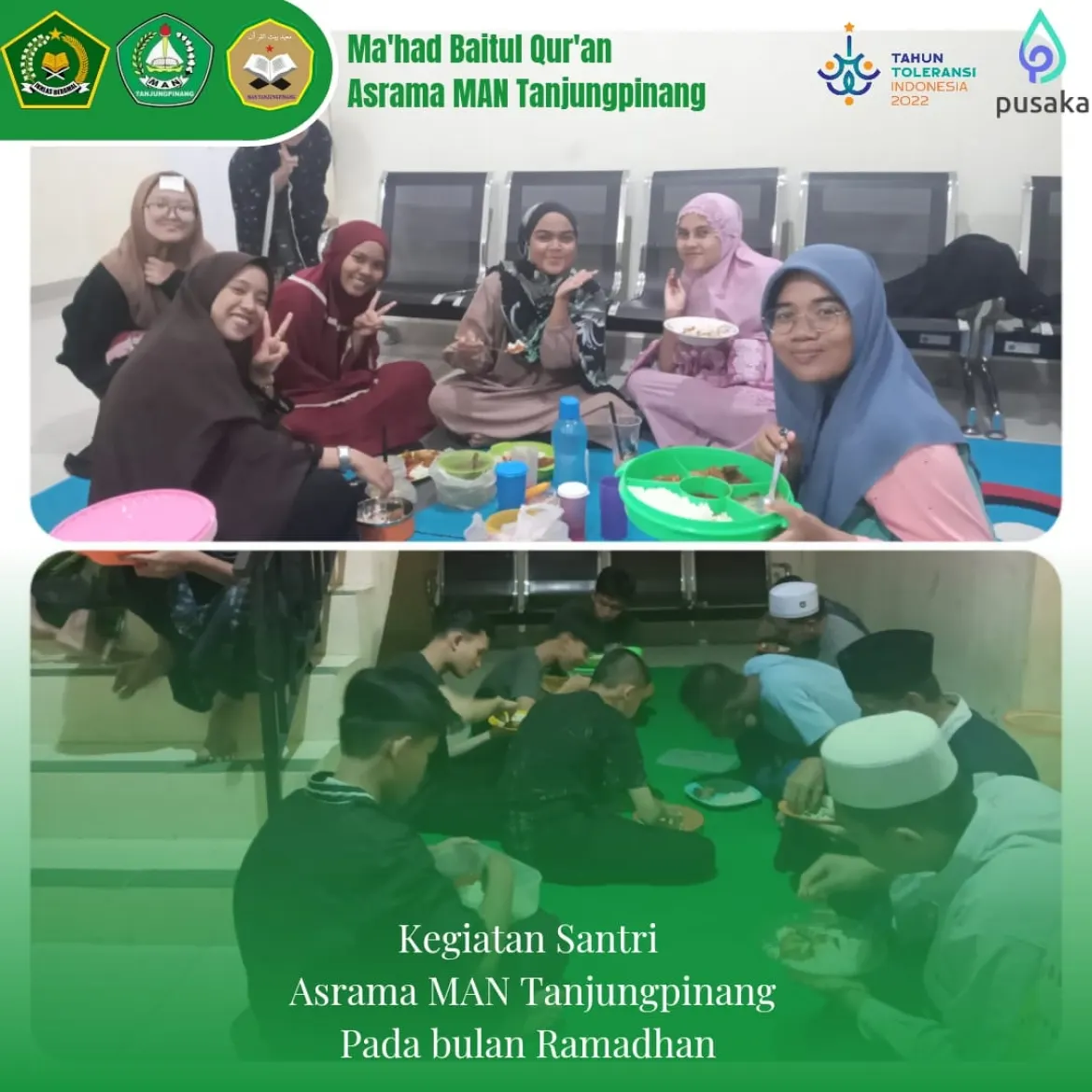 Kegiatan Santri Asrama MAN Tanjungpinang Pada Bulan Ramadhan