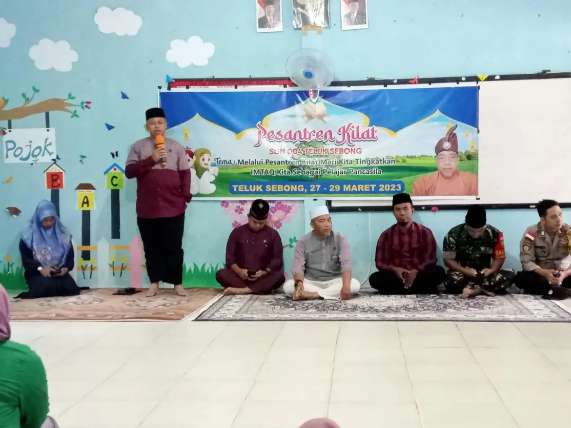 Pengawas Kemenag Bintan Awasi Pesantren Kilat di Lima Kecamatan