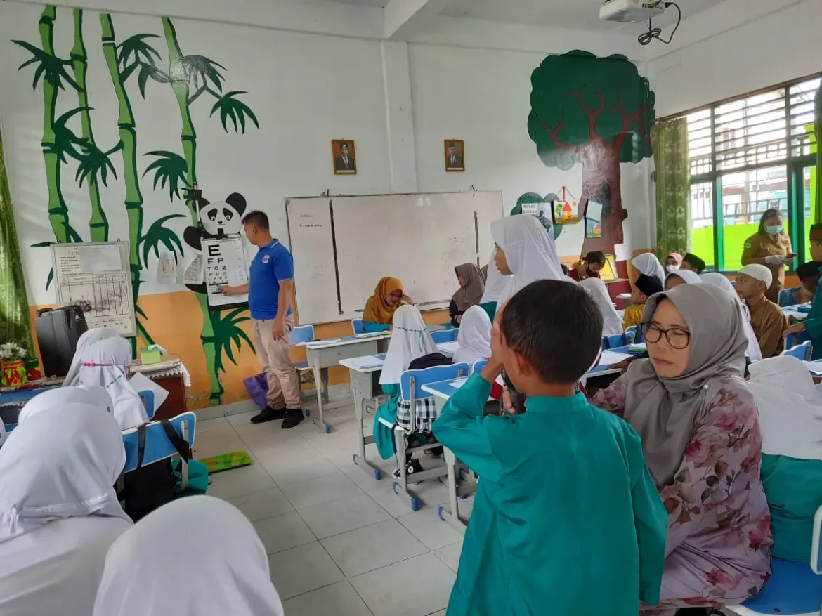 Pemeriksaan Kesehatan Berkala Di MIN Kepulauan Anambas