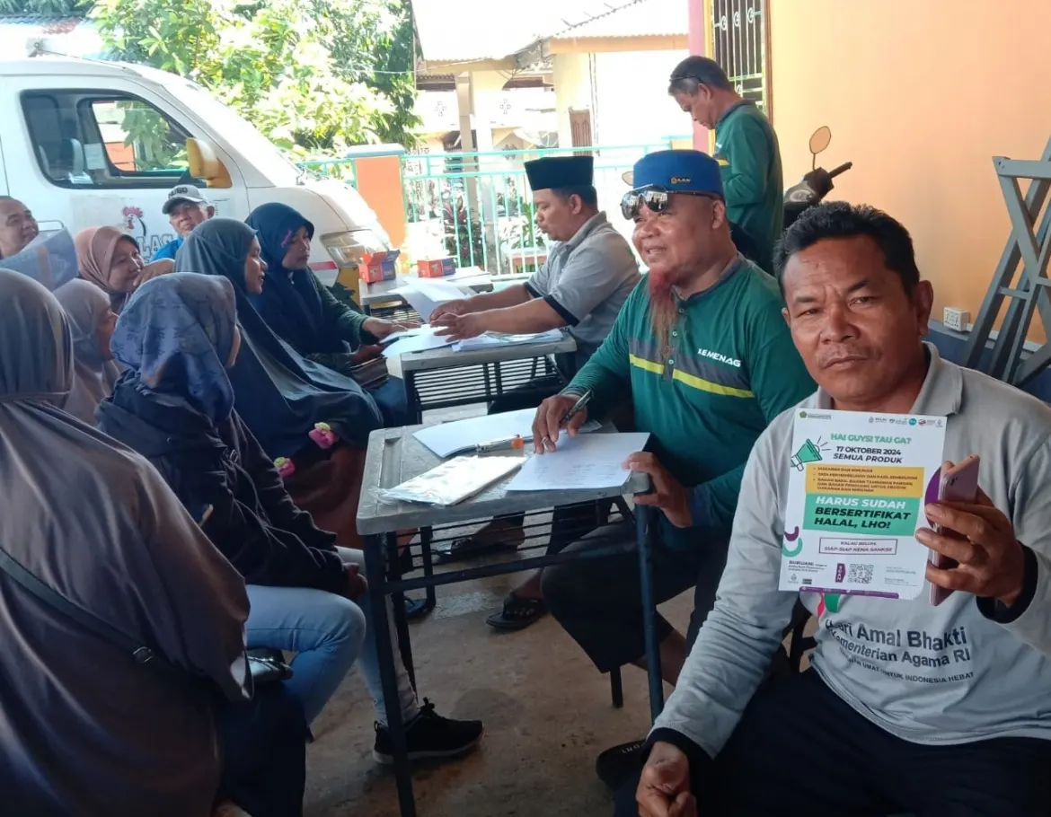 Masyarakat Singkep dan Singkep Barat Antusias Konsultasi Sertifikasi Halal
