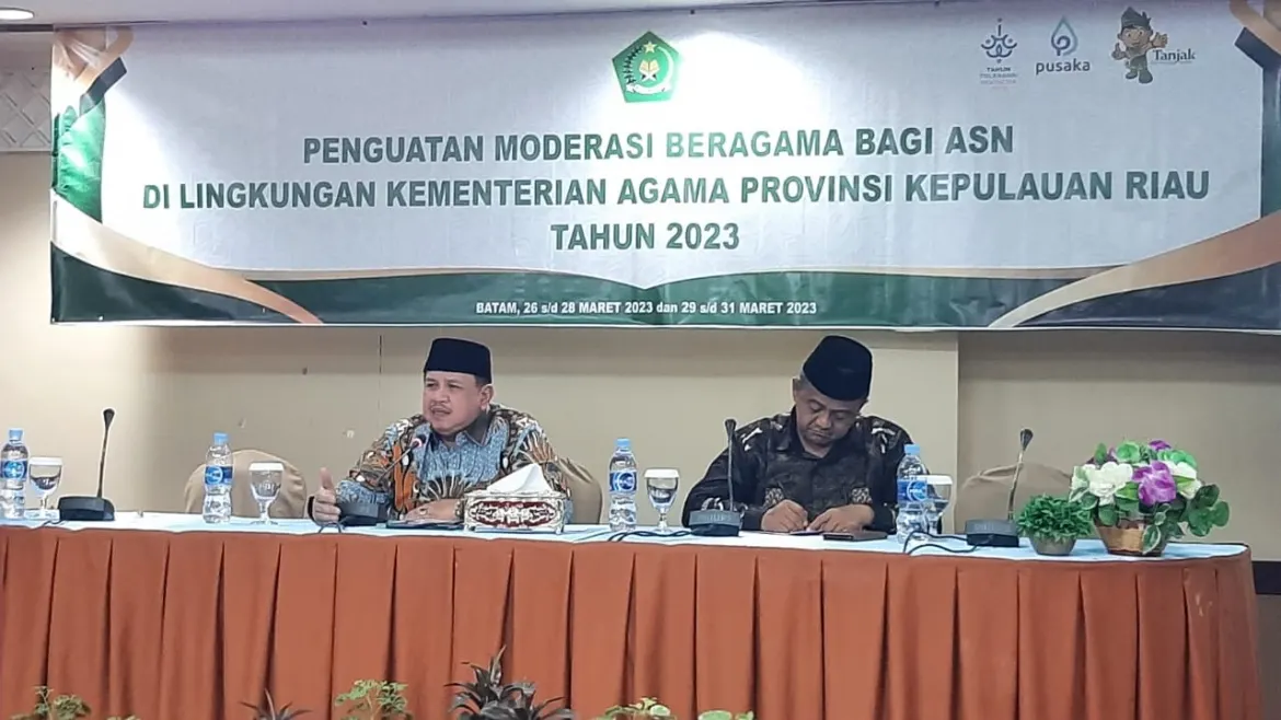 ASN Kemenag Harus Implementasikan Moderasi Beragama Dalam Pelayanan Publik dan Keseharian