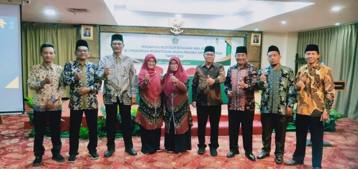 Ka. Subbag TU Tugiatno Mengikuti Kegiatan Penguatan Moderasi Beragama Gelombang Kedua Bagi ASN di Lingkungan Kanwil Kemenag Kepri