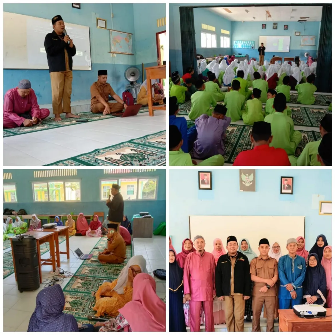 Kegiatan Pesantren Kilat Ramadhan 1444 H di SMPN 3 Kundur Utara Diisi Narasumber Penyuluh Agama Islam Ustadz Chandra Wahidin