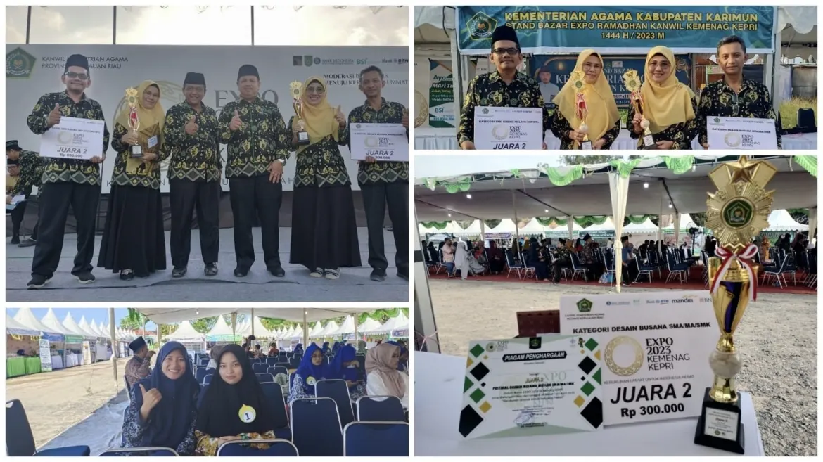 Plt Kepala MAN Karimun Hadiri Penutupan Expo Ramadhan Kanwil Kemenag Kepri