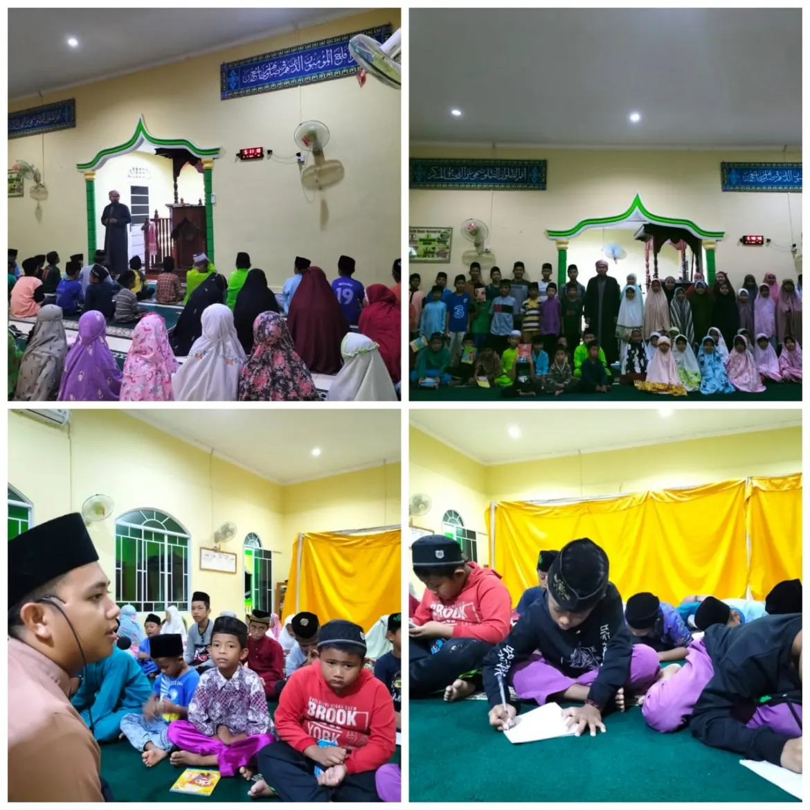 TPQ Nurul Falah Kundur Utara Gelar Kuliah Shubuh Ramadhan 1444 H untuk Tingkatkan Pemahaman Santri