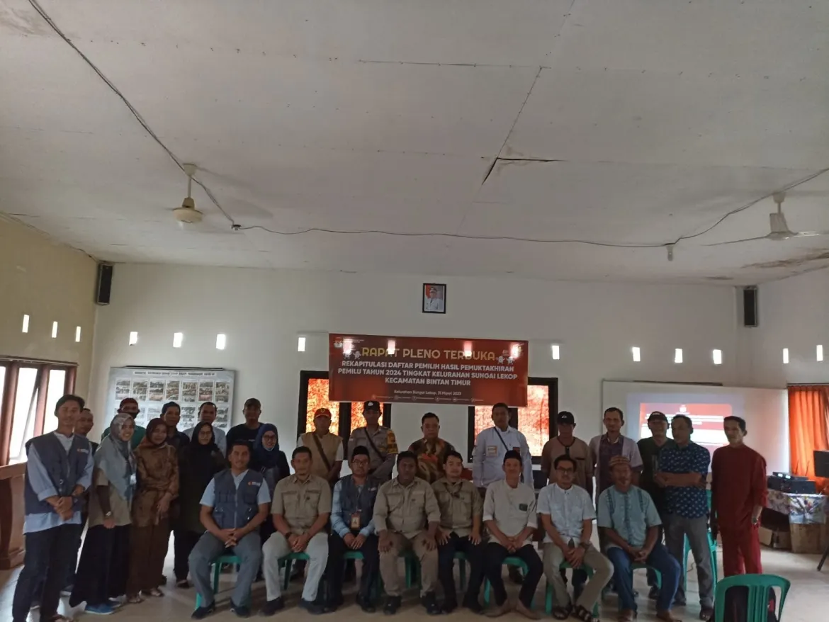 PAI Bintan Timur Pimpin Pembacaan Doa Pleno Terbuka