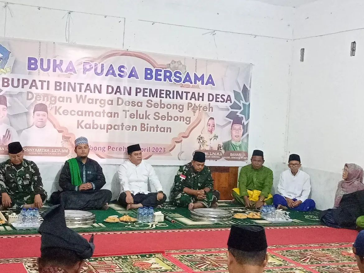 Wakili Bupati, Sekda Bintan Safari Ramadhan di Sungai Kecil