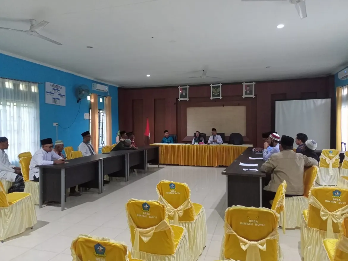 Penyelenggara Zawa, Baznas dan KUA Teluk Bintan Koordinasi di Bintan Buyu