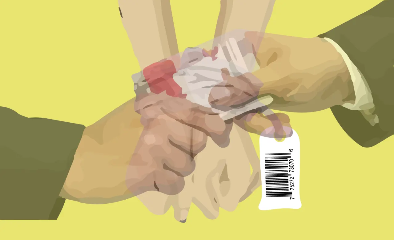 Illustrasi Perdagangan Manusia