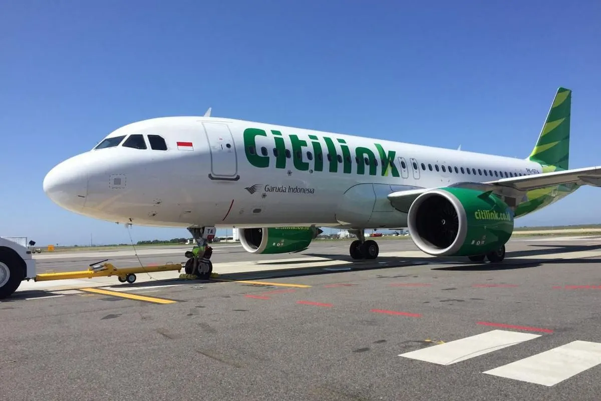 Illustrasi Pesawat Citilink