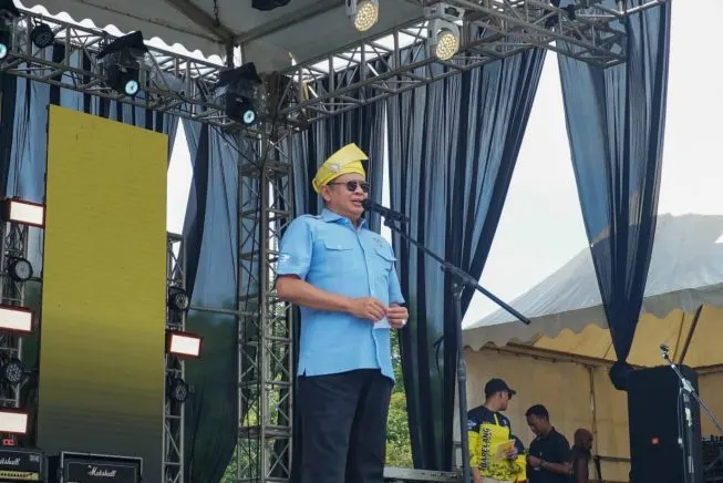 Ketua MPR RI sekaligus Ketua Umum Ikatan Motor Indonesia (IMI)  Bambang Soesatyo (Bamsoet)