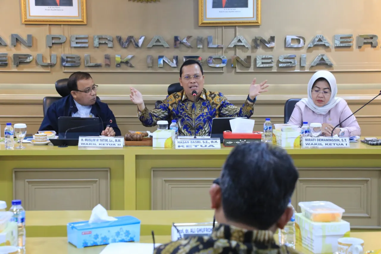 Ketua Komite III DPD RI Hasan Basri