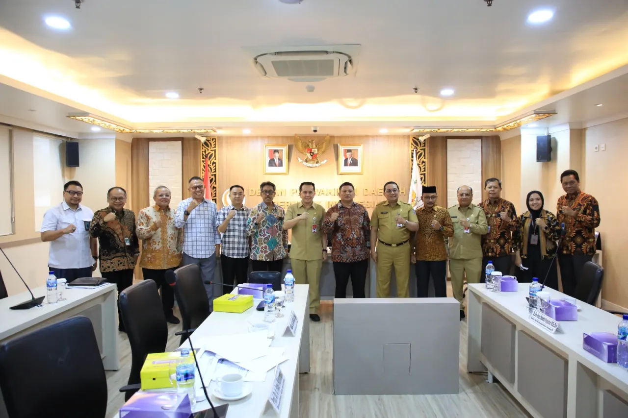 Rapat Dengar Pendapat (RDP) DPD RI bersama Ditjen Bina Keuangan Daerah Kementerian Dalam Negeri dan Ditjen Kekayaan Negara serta Ditjen Perbendaharaan Kementerian Keuangan.