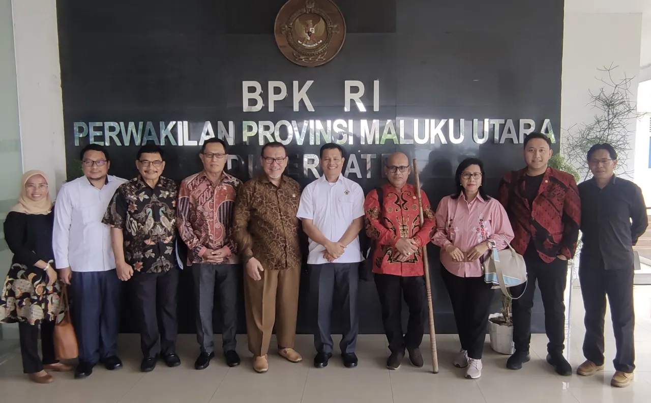 Komite IV Dewan Perwakilan Daerah (DPD RI) melakukan Kunjungan Kerja (Kunker) dengan Badan Pemeriksa Keuangan (BPK) Perwakilan Provinsi Maluku Utara.