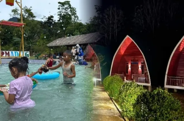 Asyiknya Berenang Sambil Menginap di Homestay Mading di Ibu Kota Lingga