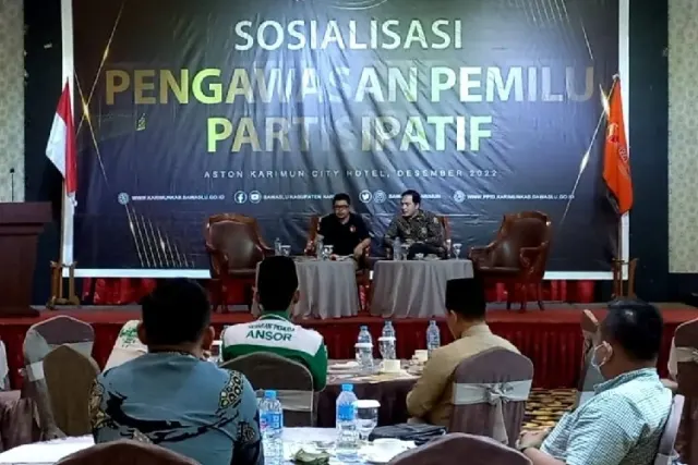 Bawaslu Karimun Ajak Masyarakat Aktif Awasi Tahapan Pemilu 2024