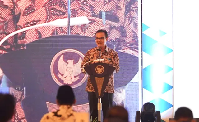 Asisten I Hadir Pada Forum Nasional Stunting 2022 Secara Virtual