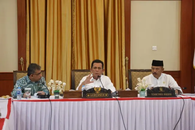 Gubernur Ansar Pimpin Rapat Persiapan Kepri Sebagai Tuan Rumah Summit GTRA