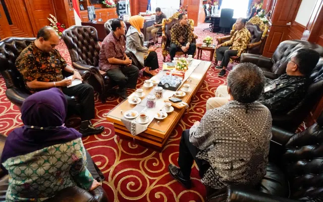 Sekda Adi Terima Audensi BPS Provinsi Kepri