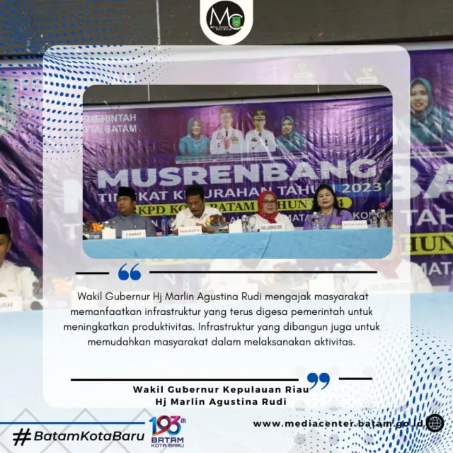 Dukung Pembangunan untuk Batam Maju dan Sejahtera