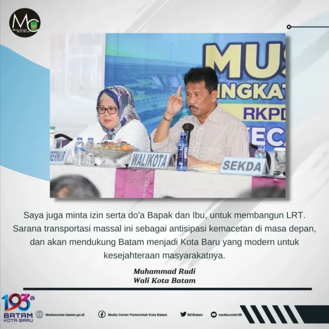 Musrenbang di Sagulung, Warga Bangga dengan Program Andalan Pembangunan dari Walikota Rudi