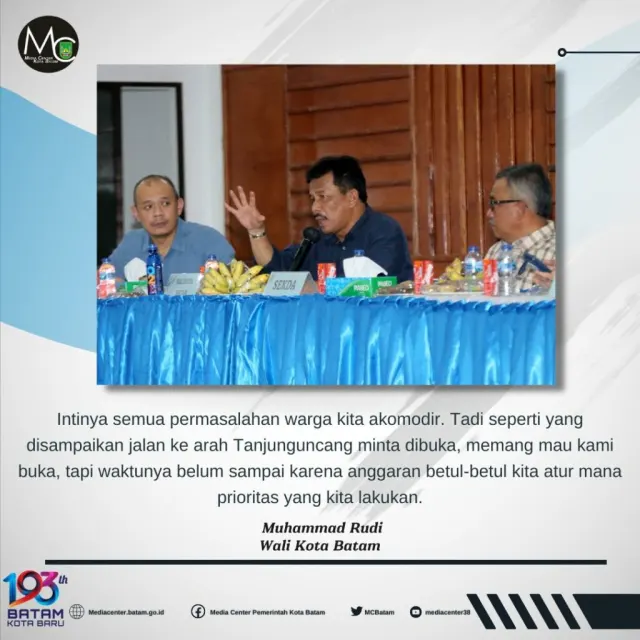 Musrenbang, Rudi Akomodir Harapan Masyarakat Batuaji