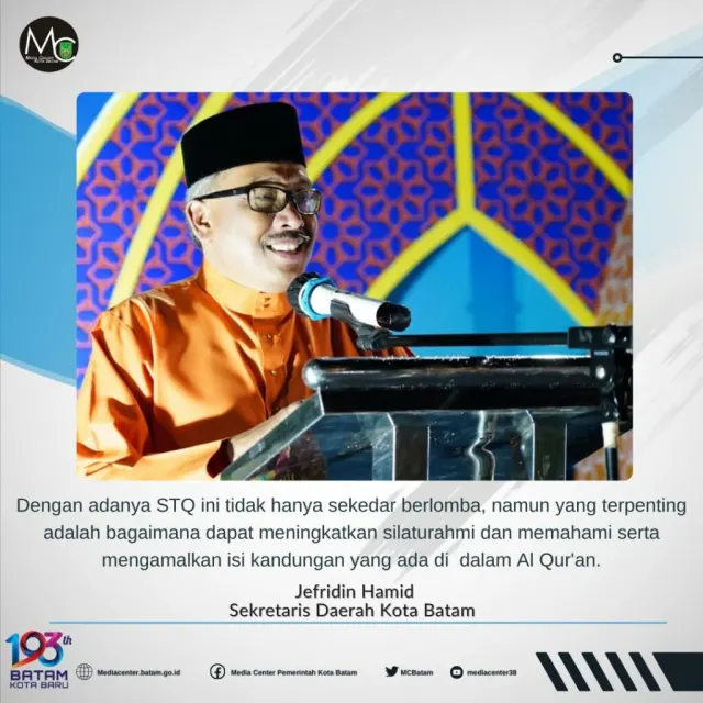 Apresiasi Pelaksanaan STQH Tingkat Kecamatan Batuaji