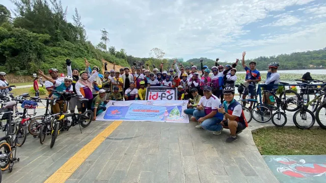 Menuju Jamselinas XII Batam Folding Bike - BP Batam Gelar Gowes Bareng