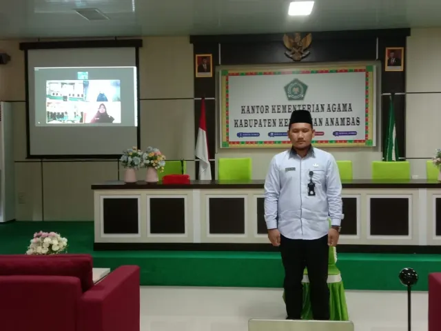 Penghulu KUA Siantan Tengah Resmi Dilantik Berikut Tanggapannya