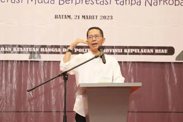 Amsakar Achmad Ajak Generasi Muda Batam Perangi Peredaran Narkoba