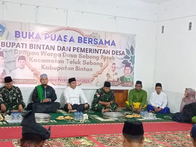 Wakili Bupati, Sekda Bintan Safari Ramadhan di Sungai Kecil