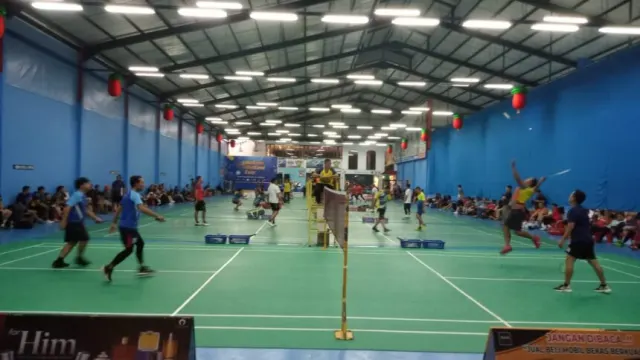 Batam Madani Cup 2023 Diikuti 166 Atlet Badminton