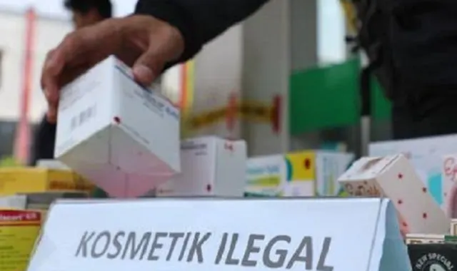 Polda Kepri dan BPOM Batam gerebek gudang kosmetik ilegal