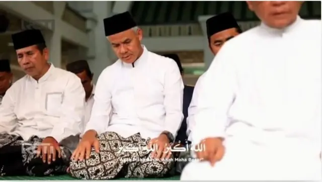 Fakta-fakta Ganjar Pranowo Tampil dalam Video Azan Magrib di TV hinggga Dituding Mainkan Politik Identitas